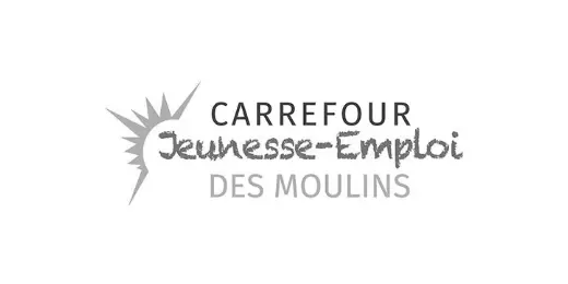 Carrefour Jeunesse-Emploi des Moulins - Logo