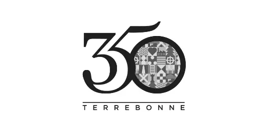 350e Ville de Terrebonne - Logo